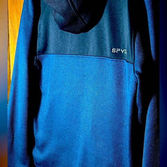 Men’s Size L Half Zipper Hooded Pullover Jacket by Spyder - Like New! - Picture 11 of 11
